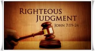judge righteous